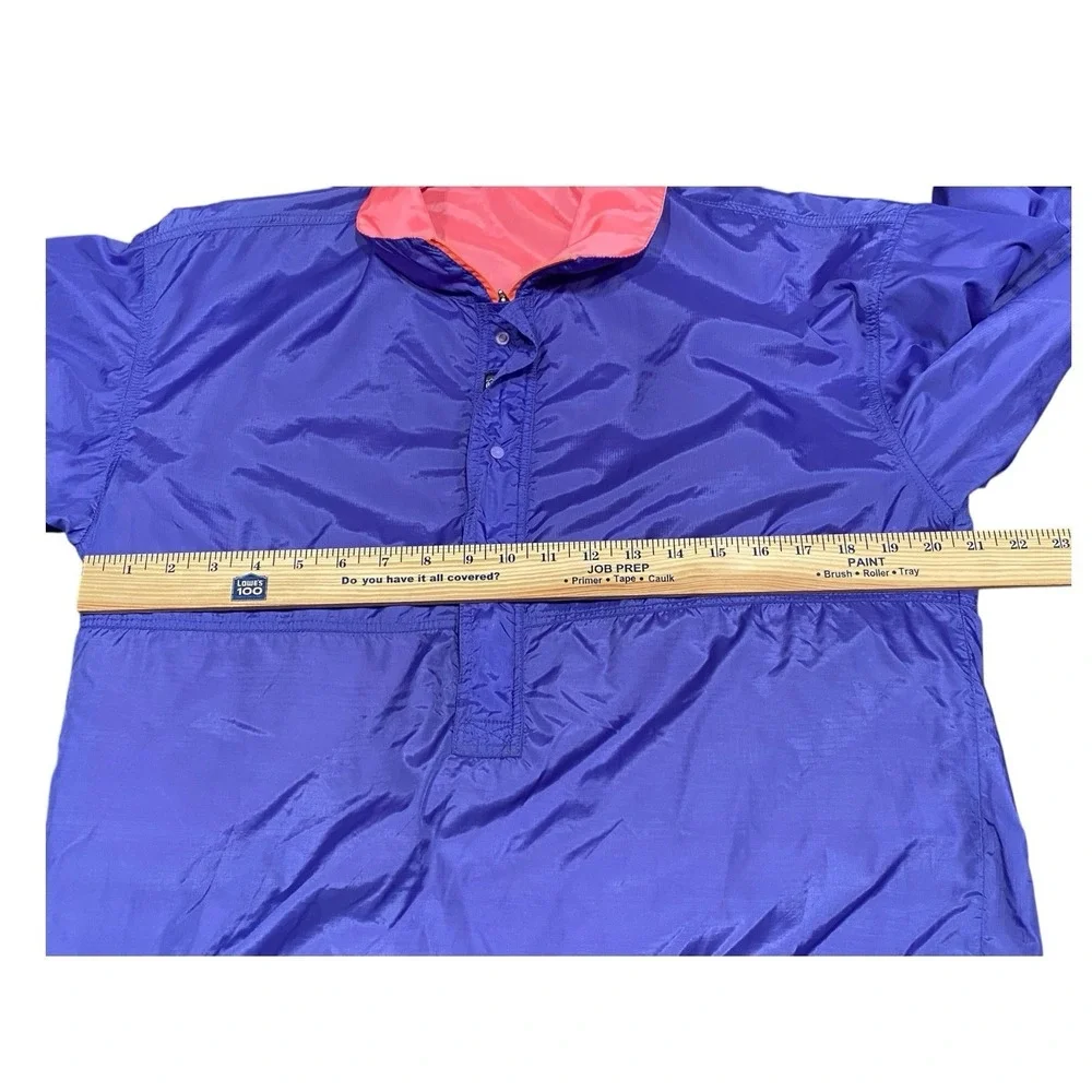 Patagonia Jacket Women MED Purple‎ Logo Full Zip Windbreaker Outdoor Hike Light